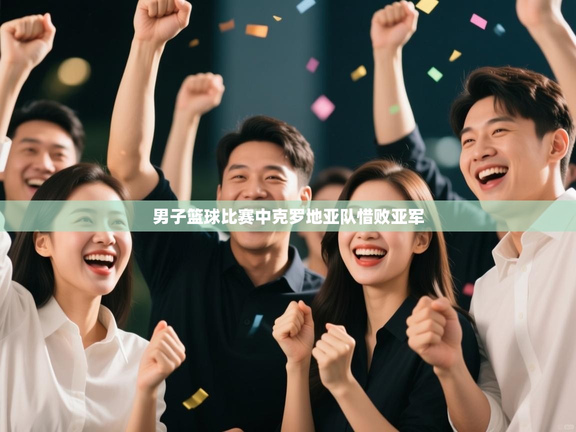 男子篮球比赛中克罗地亚队惜败亚军