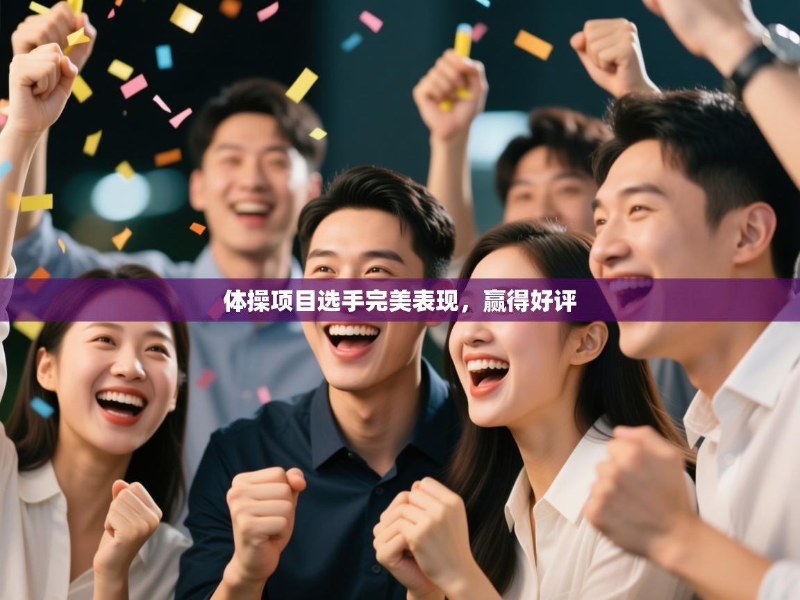 体操项目选手完美表现，赢得好评